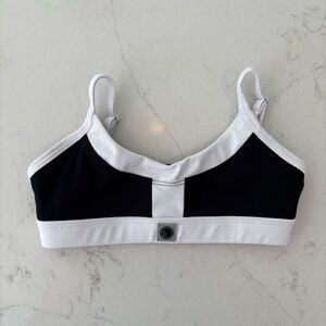 Five Dancewear Black and White Sports Bra